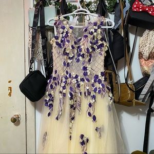 Prom Floral Dress
